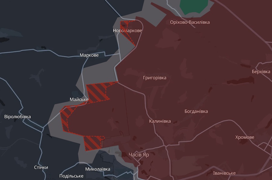 Росіяни захопили два населені пункти в Сумській та Донецькій областях. DeepState оновив мапу