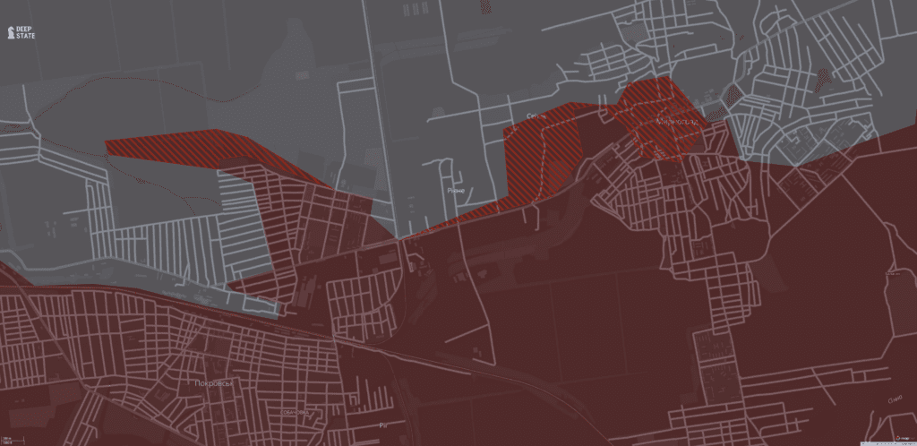 DeepState повідомили про просування росіян у Покровську та Мирнограді: ситуація на оновленій мапі