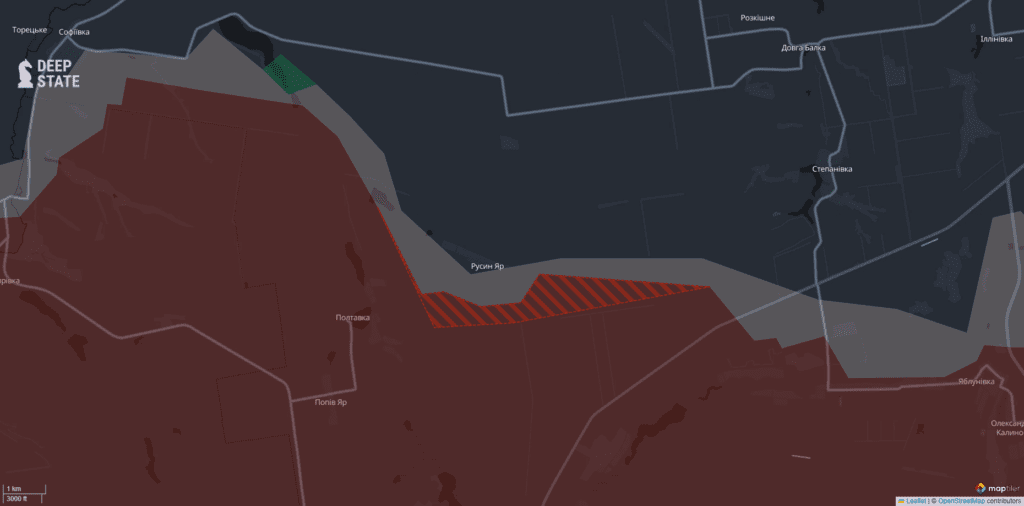 Окупанти штурмували позиції на Донеччині та Запоріжжі: DeepState оновили мапу бойових дій