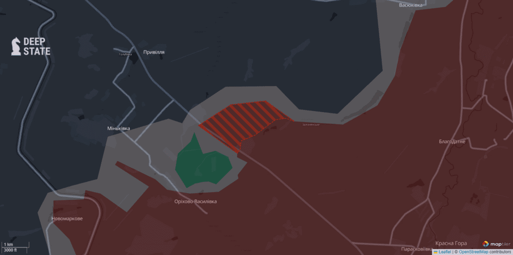 Окупанти просунулись на Донеччині та Запоріжжі: оновлена мапа DeepState