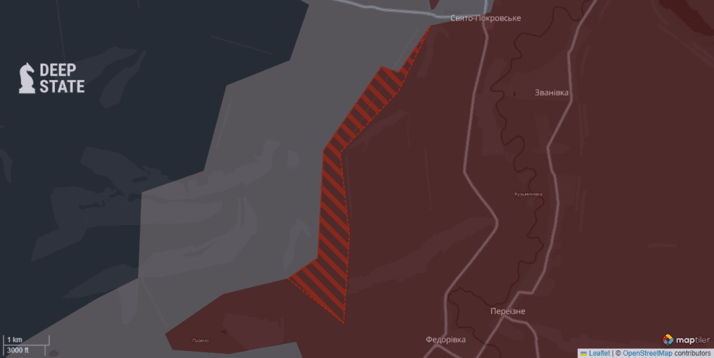 Окупанти просунулись на південь від Вовчанська на Харківщині: оновлена мапа DeepState