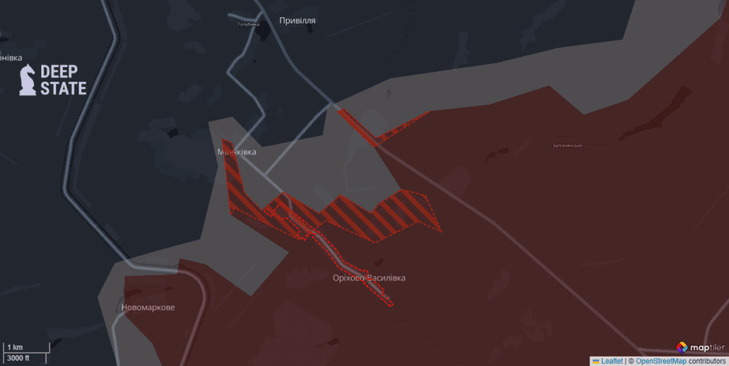 DeepState повідомили про окупацію села неподалік Соледару та просування росіян на низці напрямків на Донеччині