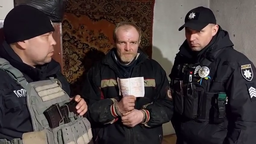 Поблизу Гуляйполя затримали російського військового, який намагався прикинутися “глухонімим”