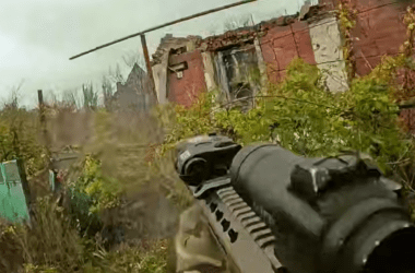 Українські бійці показали кадри знищення опорного пункту в Родинському