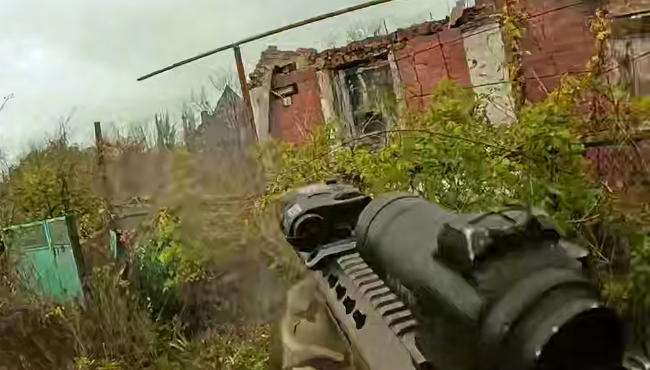 Українські бійці показали кадри знищення опорного пункту в Родинському