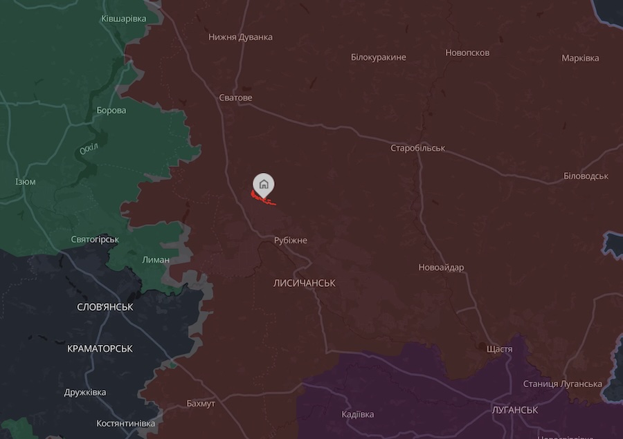 На Луганщині уражено склад боєприпасів одного з підрозділів російської армії