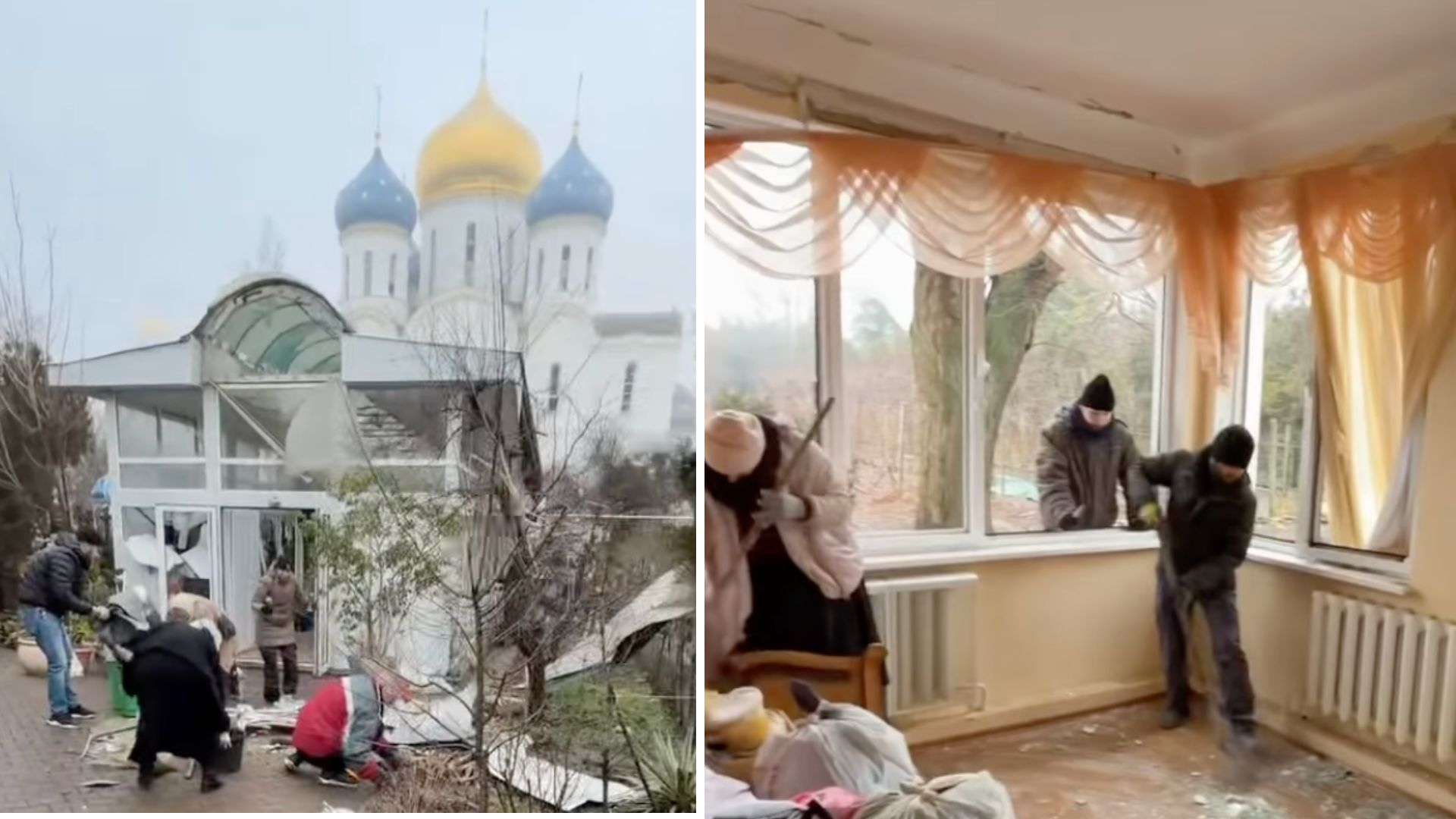 Російські війська обстріляли Свято-Успенський монастир в Одесі