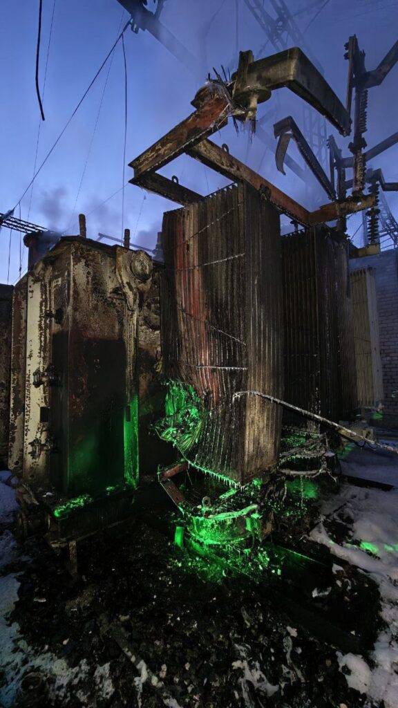 Окупаційна влада заявила про знеструмлення чотирьох міст на Луганщині