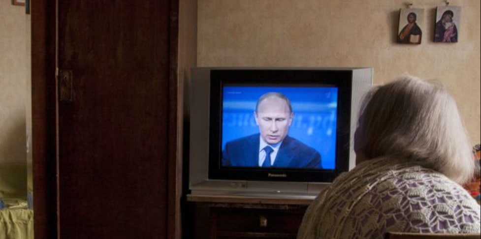 Російські окупанти нарощують телепропаганду на тимчасово захоплених територіях Донеччини та Луганщини