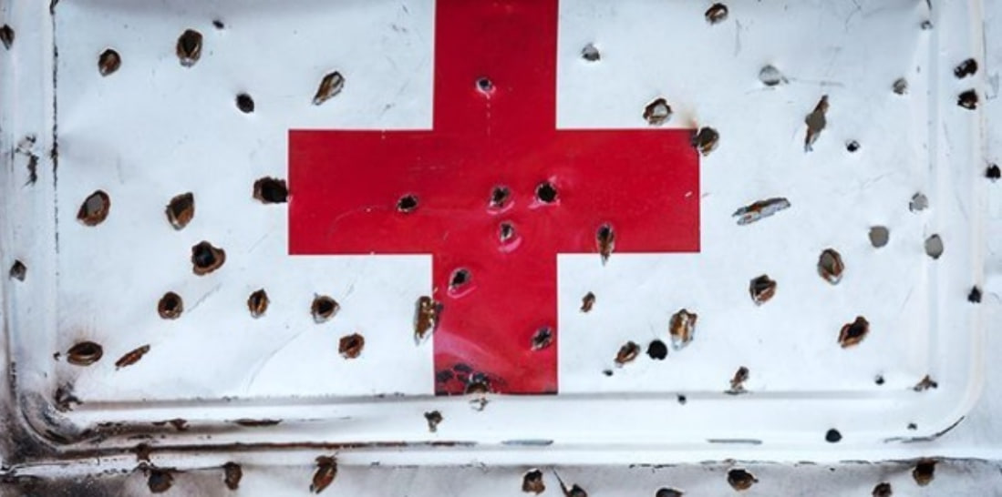 Російські війська обстріляли лікарню у Херсоні