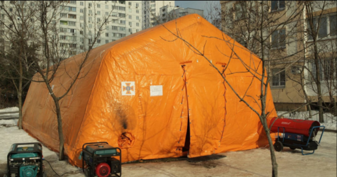 ДСНС забезпечує роботу майже 730 пунктів незламності по всій Україні