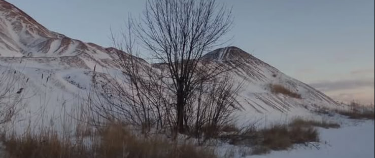 У мережі показали фото териконів Донеччини за січень 2024 року