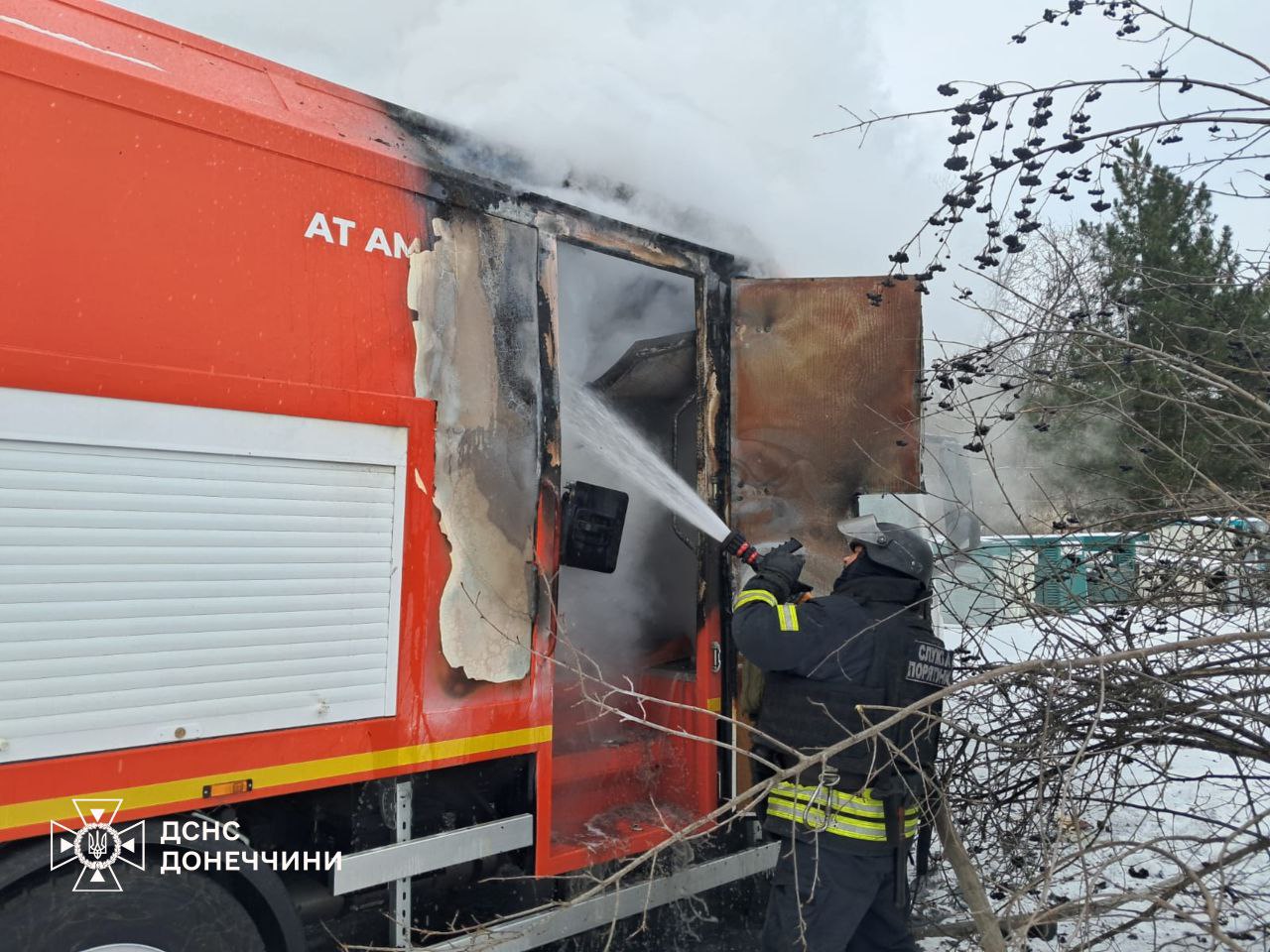 У Слов’янську рятувальники потрапили під обстріл російських військ