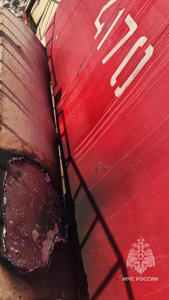 У центрі окупованого Донецька загорівся трамвай