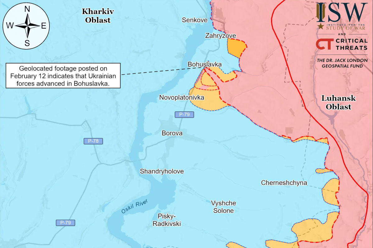 ЗСУ просунулися у Харківській області