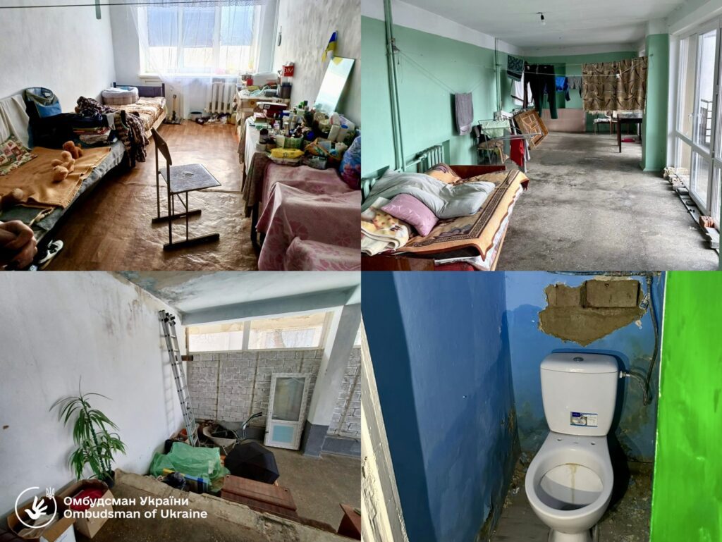 За 1,5 тисячі з людини: у гуртожитку на Буковині переселенці жили в холоді та з пліснявою