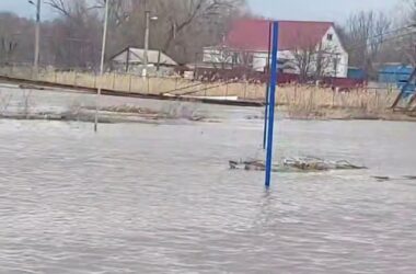 В окупованому Новоайдарі вода залила вулиці: річка Деркул вийшла з берегів