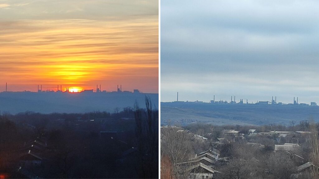 На Алчевському коксохімі впала труба одного з цехів, — місцеві жителі