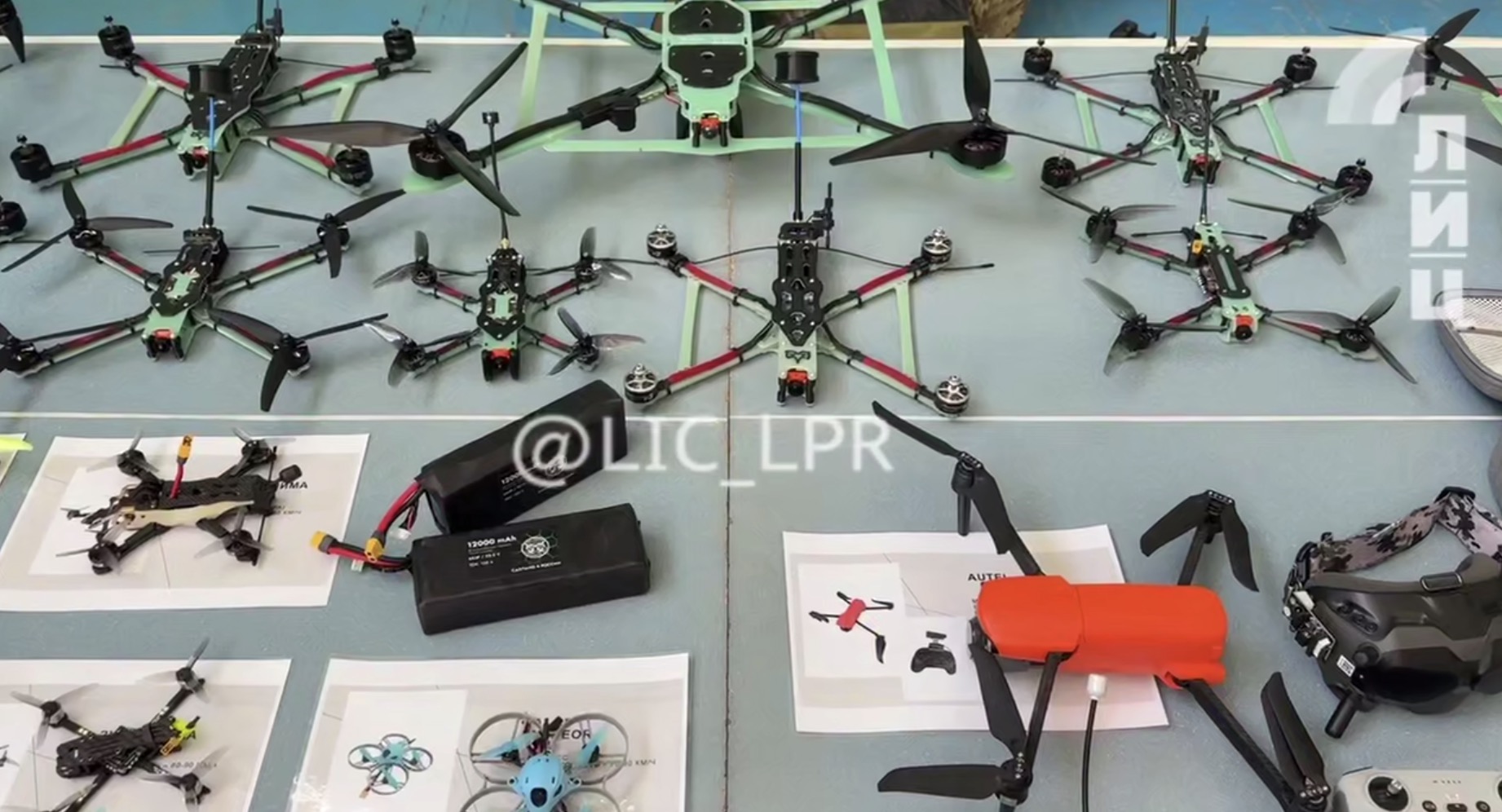 В окупованому Луганську провели перший “чемпіонат ЛНР” із перегонів дронів