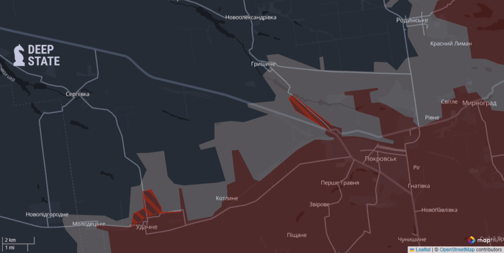 Сили оборони майже повністю зачистили Куп’янськ &mdash; DeepState показали актуальну ситуацію на мапі