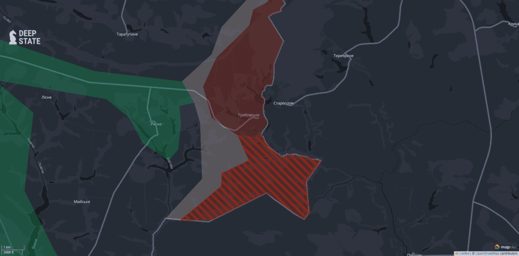 Окупанти захопили село на Харківщині вздовж держкордону. DeepState відобразили зміни на мапі