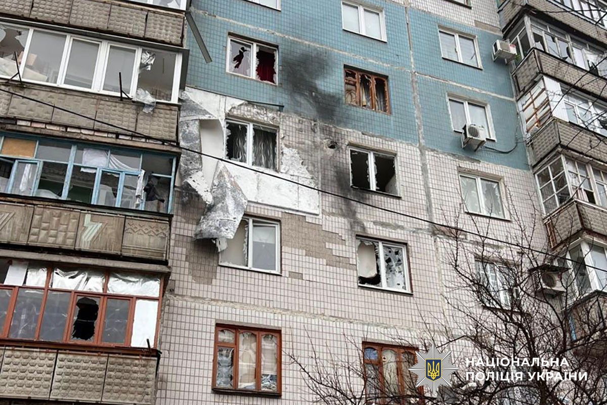 Ворожі війська завдали ударів авіабомбами та безпілотниками по цивільній інфраструктурі Донеччини