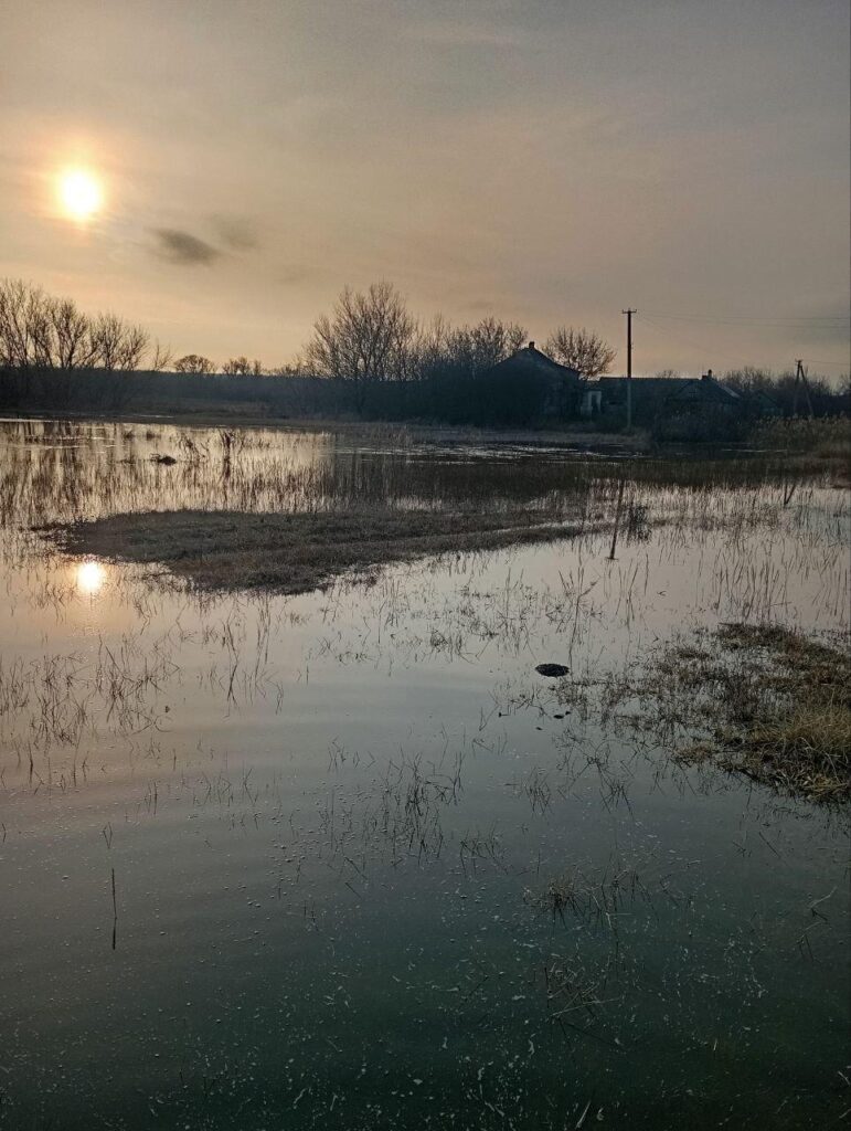 На окупованій Луганщині показали, як розлилися річки Деркул та Айдар