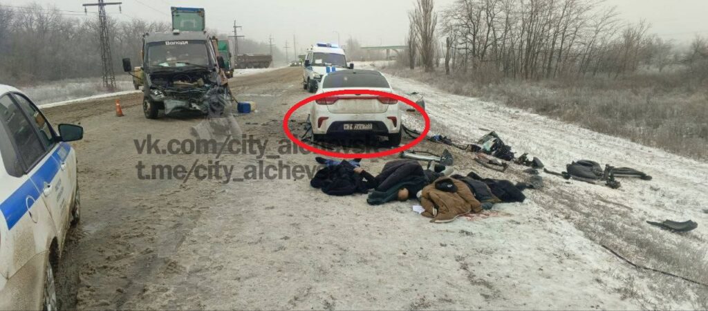 На окупованій Луганщині авто з башкирськими номерами врізалося в евакуатор: троє загиблих