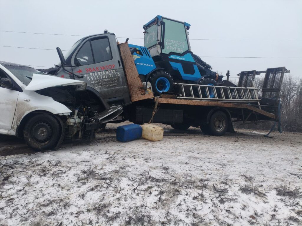 На окупованій Луганщині авто з башкирськими номерами врізалося в евакуатор: троє загиблих