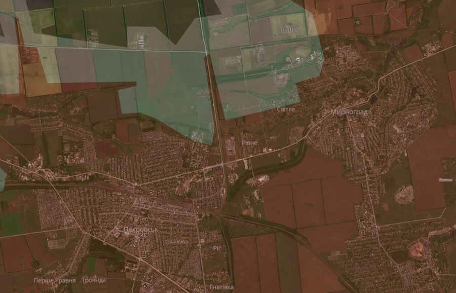 Окупанти показали, як виглядає зруйнований Мирноград на Донеччині