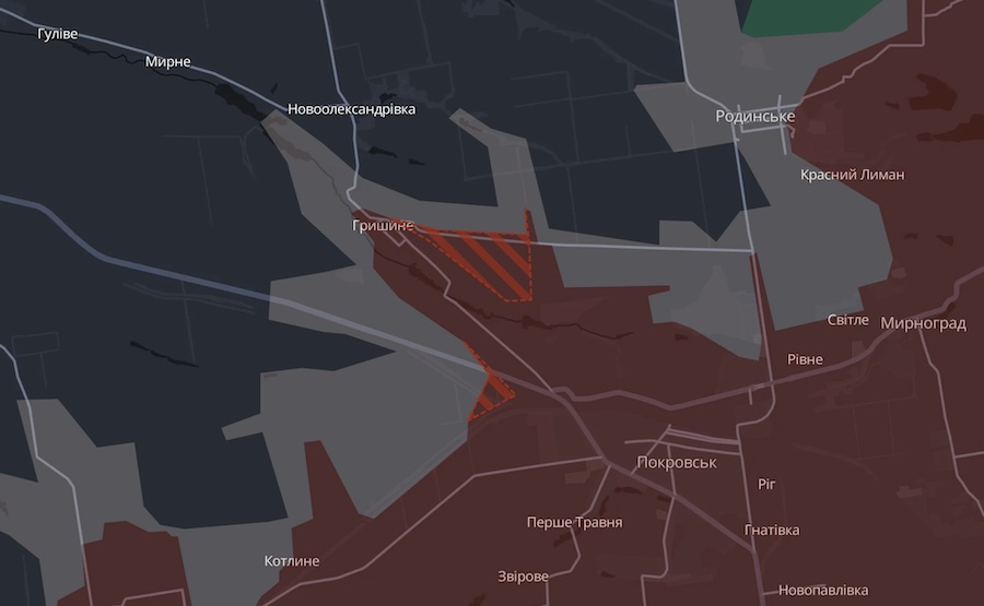 Окупанти просунулися в напрямку Слов’янська та на захід від Покровська. У DeepState показали зміни на мапі