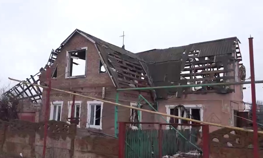 Окупанти показали, як виглядає зруйнований Мирноград на Донеччині