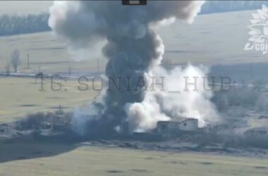 Український винищувач МіГ-29МУ1 ліквідував скупчення ворожих сил