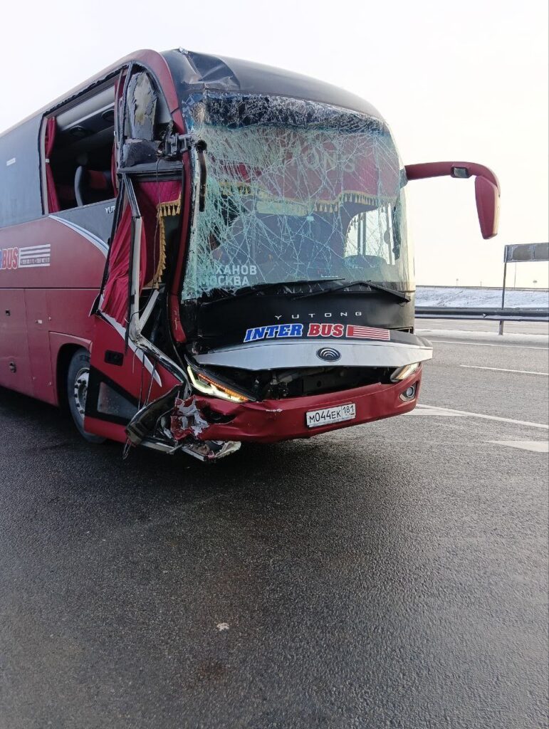 В Ростовській області сталась ДТП за участі автобусу, що прямував з Москви на окуповану Луганщину