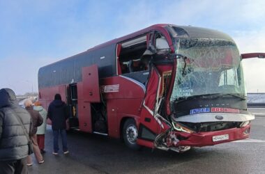 В Ростовській області сталась ДТП за участі автобусу, що прямував з Москви на окуповану Луганщину