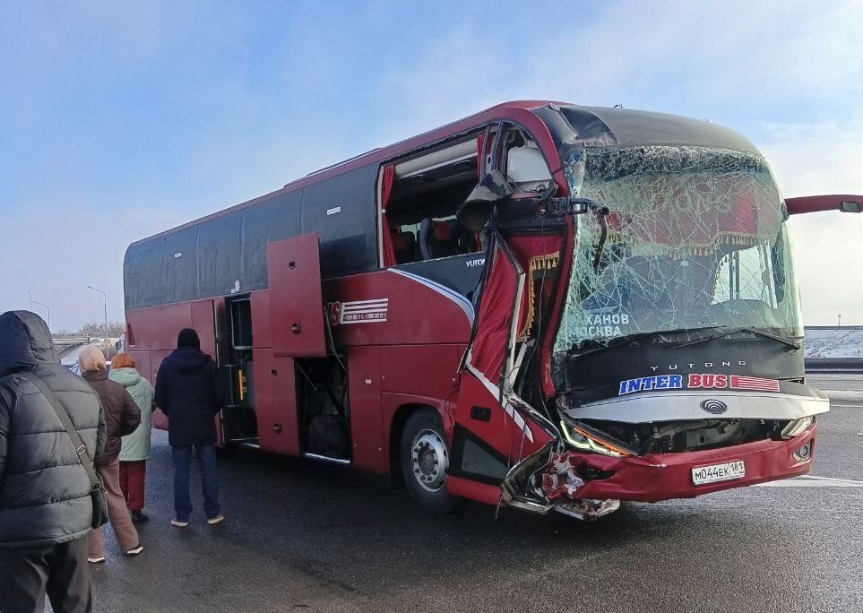 В Ростовській області сталась ДТП за участі автобусу, що прямував з Москви на окуповану Луганщину