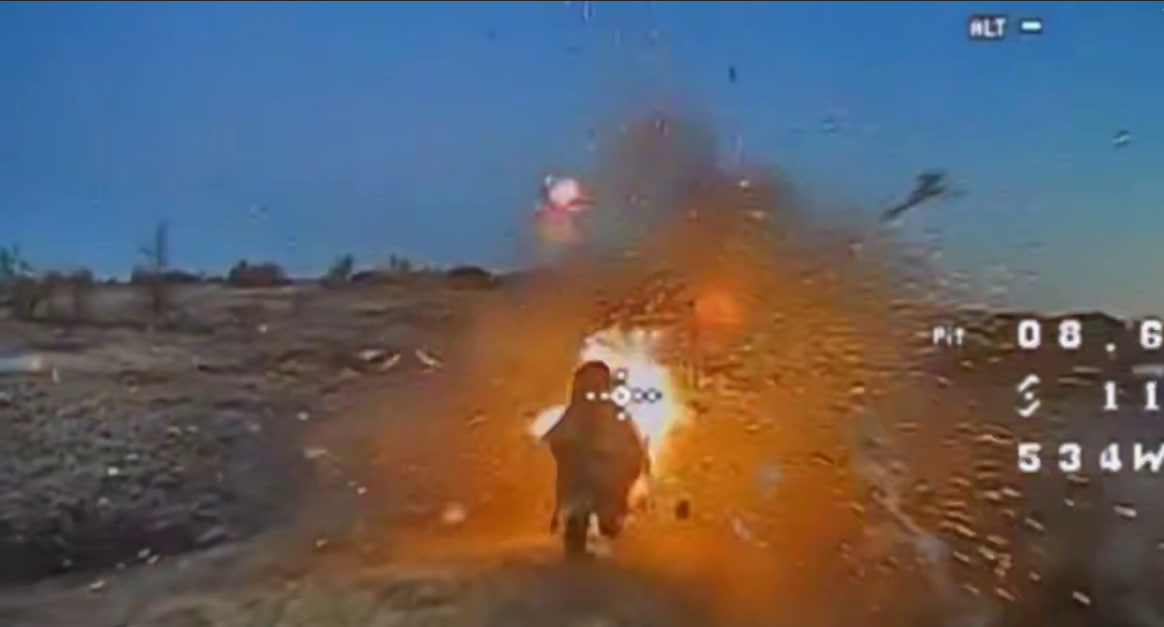 Українські безпілотники на Донеччині ліквідували російського штурмовика