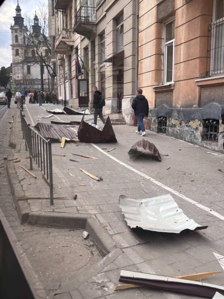 Наслідки атаки окупантів по Львову